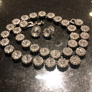 Stella and Dot necklace and earrings.